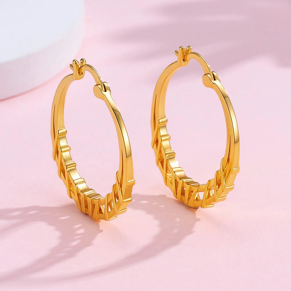 925 Sterling Silver Earring Braided Rope Wrapped Hoop Earring Simple Fashion Earring DIY Jewelry Everyday Outfit Gift For Women