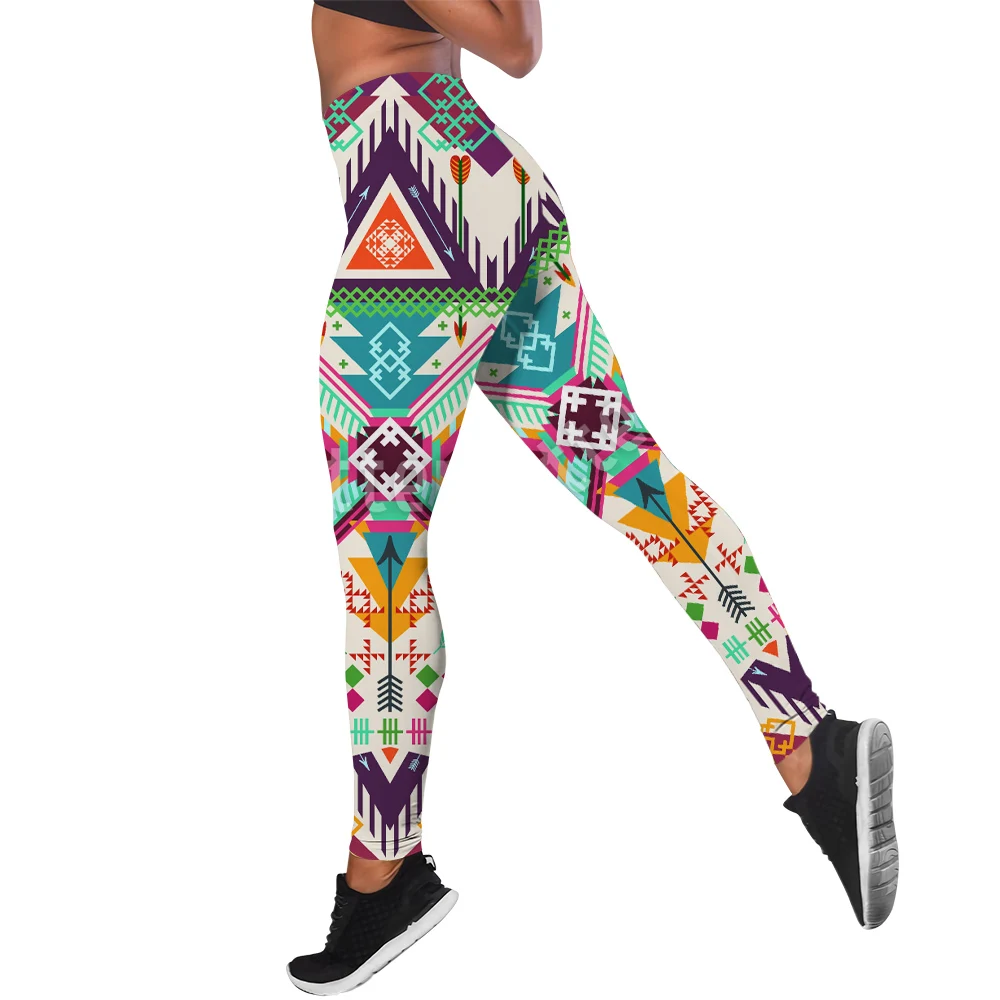 Msieso Mode Leggings gestreifte Blumen 3d gedruckt Legging Indoor Outdoor Yoga Jogging hose Fitness Sport Kleidung S-7XL