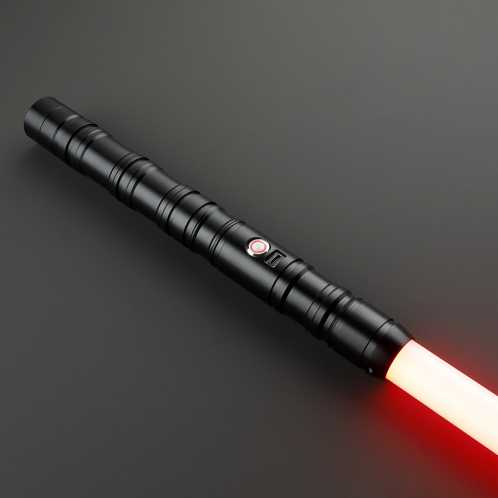 DamienSaber Xeno3.0 Pixel Lightsaber Heavy Dueling Light Saber FOC Force metalowa rękojeść gładka huśtawka laserowy miecz ze zmianą koloru