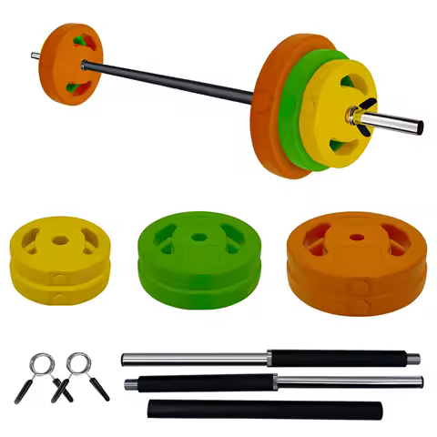 Adjustable Barbell Weight Set, 40lb /20kg Adjustable Free Weights for Home and Gym Workout Stre... product image