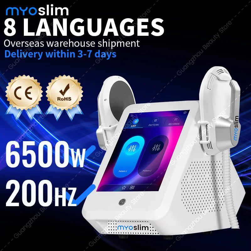 

Аппарат для коррекции фигуры NEO RF EMS с 15 электромагнитными стимуляторами для похудения, стимуляции мышц и тазового дна