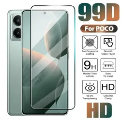 샤오미 강화 유리 스크린 보호대 필름, 포코 X3 NFC X4 GT X5 X6 Pro 5G F3 F4 F5 POCO M2 M3 M4 4G M6 M5S 유리용, 3 개