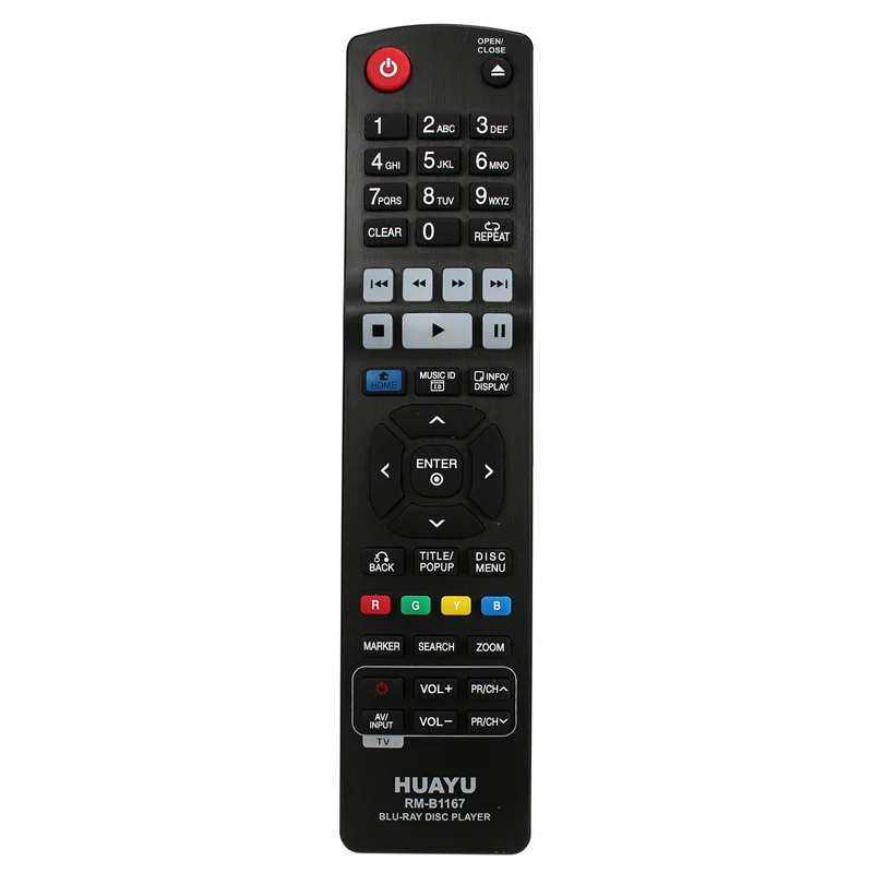 KL RM-B1167 for LG BLU-RAY DVD CONTROL