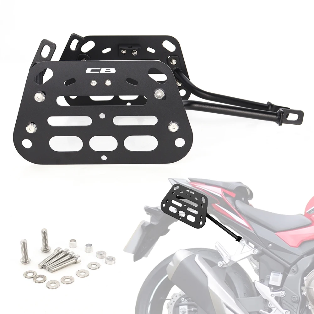 

Motorcycle Side Luggage Rack For HONDA CB500F CBR500R 2019-2024 CB500 Hornet 2024-2025 Saddlebag Support Bars Mounting Brackets