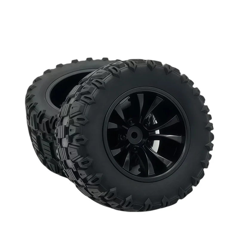 

4PCS 88mm 12mm Hex Rubber Tires Wheels for SCY 16101 16102 16103 Pro MJX Hyper Go 14210 16210 1/14 1/16 RC Monster Truck Upgrade