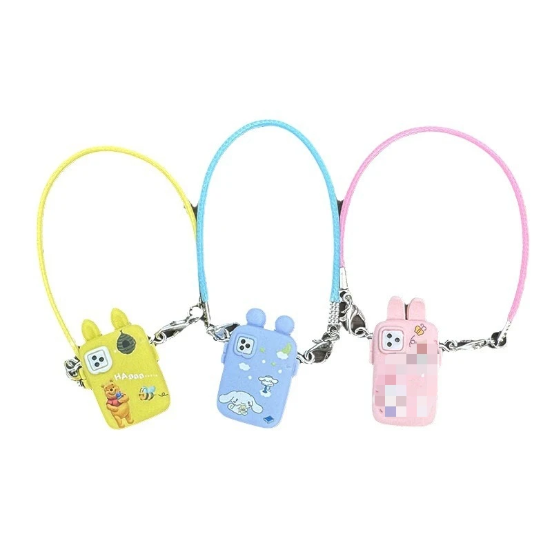 

Mini Cinnamoroll Pendant Model Cartoon Small Mobile Phone Bear Neck Accessories Doll Dress Up Boy Girl Creative Sweet Gift Toy