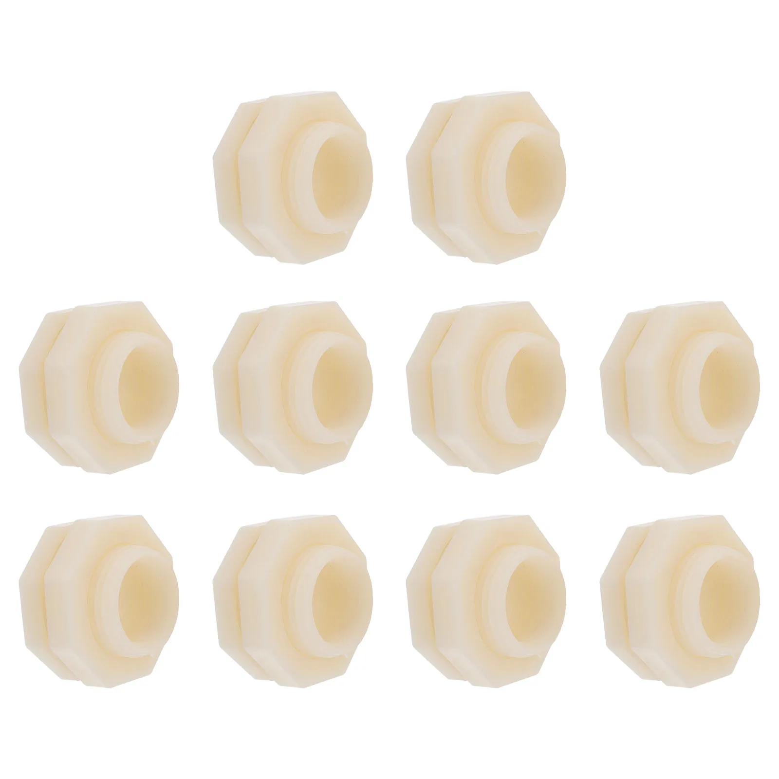 

10pcs Abs Water Tank Fitting Adapter Universal Connector For Rain Barrels Aquariums Sealing Fittings For Pipes