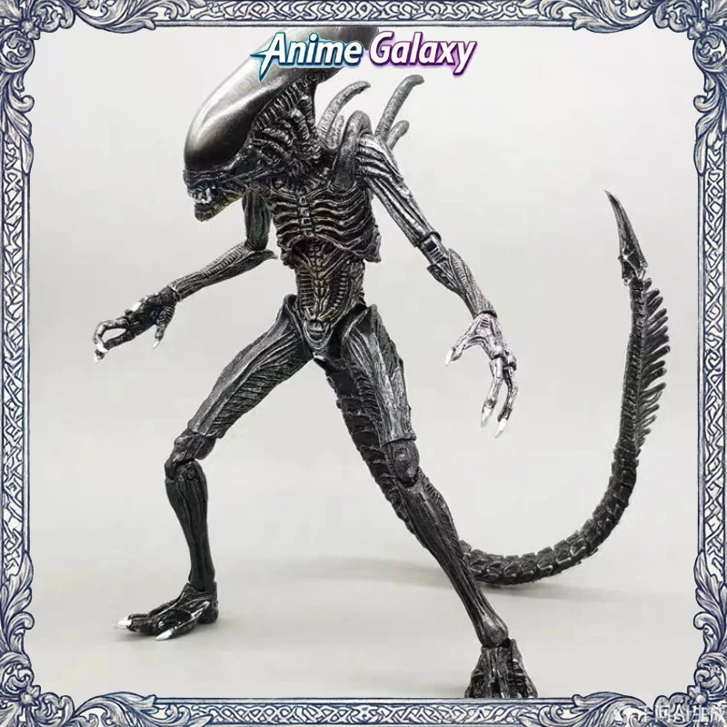 

Alien Avp Fugitive Predator 7th Wave Combat Alien Dog Covenant Predator Movable Action Figure Model Statue Collection Desktop De