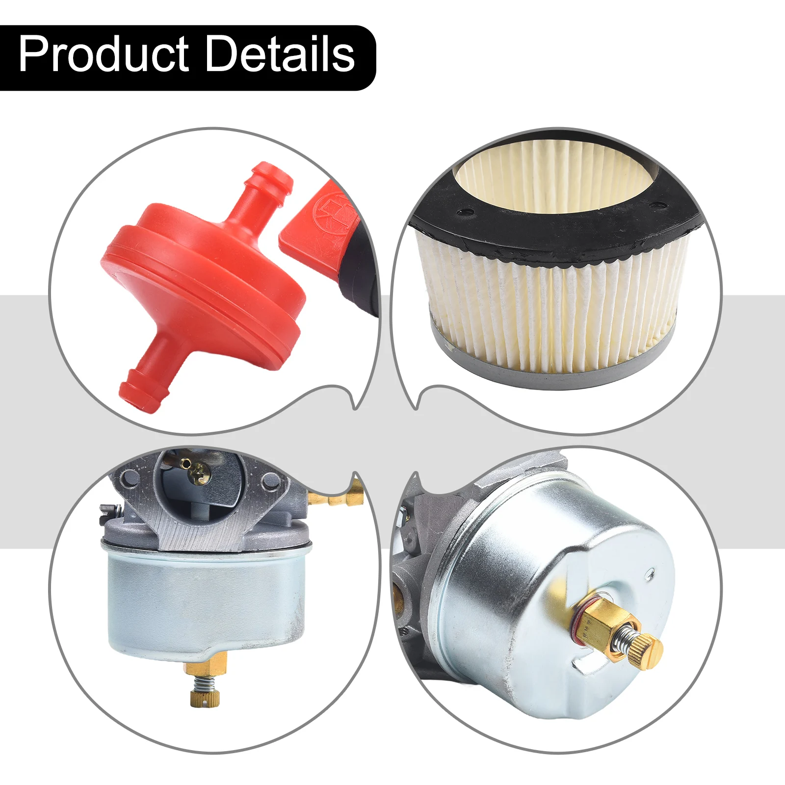1set Replacement Carburetor For Tecumseh 632230 632272 H30 for h50 for h60 HH60 Engines for carb Garden Power Tools Accessories