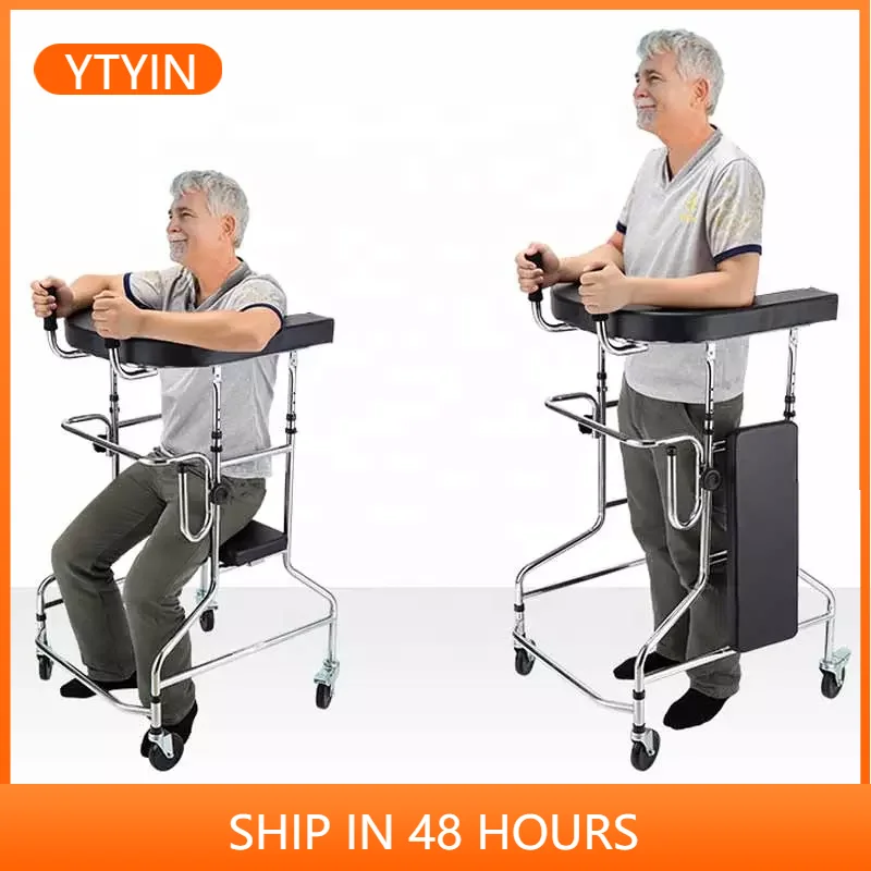

YTYIN Rehabilitation Training Walking Aids for Adults Walking Walkers for Stroke Hemiplegia Rehabilitation