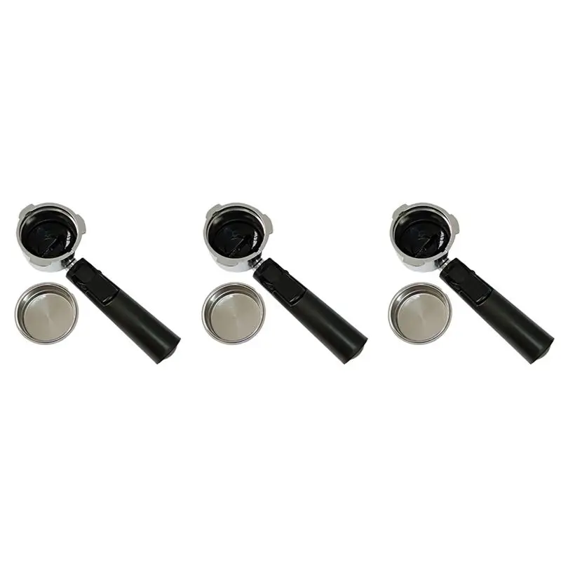AC23-3 Set 51Mm Bottomless Coffee Reusable Filters Portafilter For Homix Holder 60Mm 15-20Bar For Espresso Coffee Maker Parts