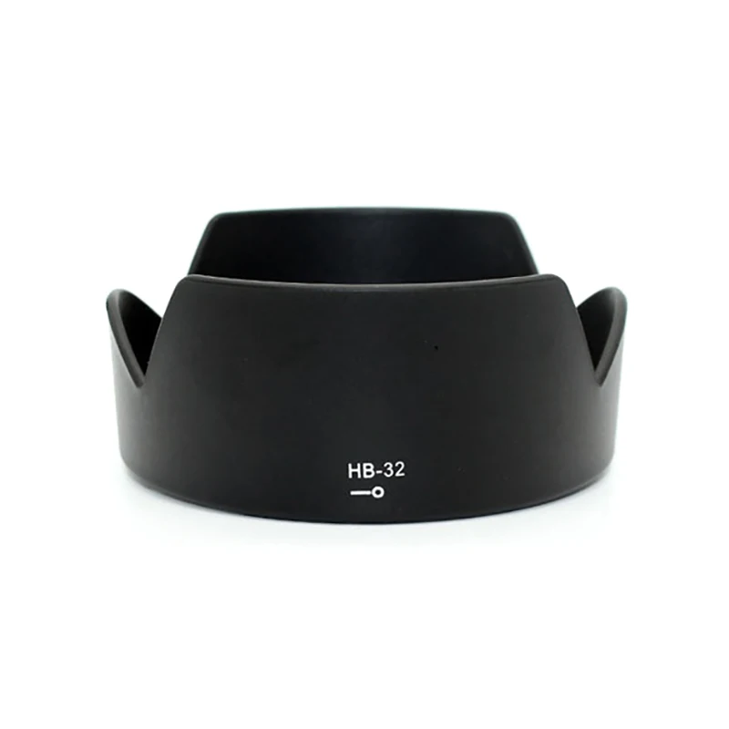 1PC Lens Hood For HB-32 DX AF-S 18-70mm 18-105mm 18-135mm 18-140mm ED Bayonet Camera Lens Hoods Accessories