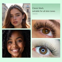 Yelix New 3D W Shape Small Opening Eyelash Extension Premade Volume Lashes L M Narrow 3D W Lashes Faux Eyelashes Makeup Tools 6