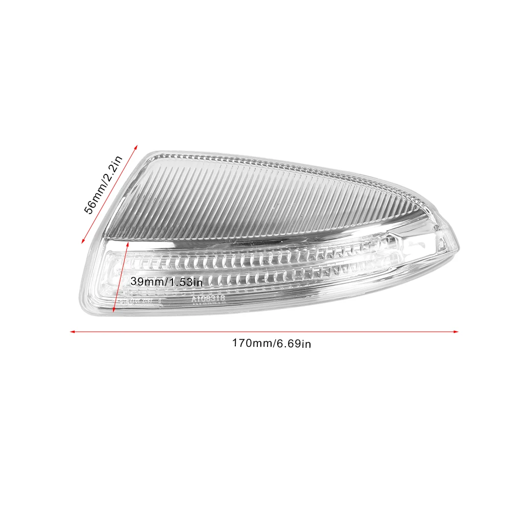 Turn Signal Light LED Side Mirror for Mercedes-Benz W204 W164 ML300 ML500 ML550 ML320 Rear View Mirror Lamp Door Wing Rear view