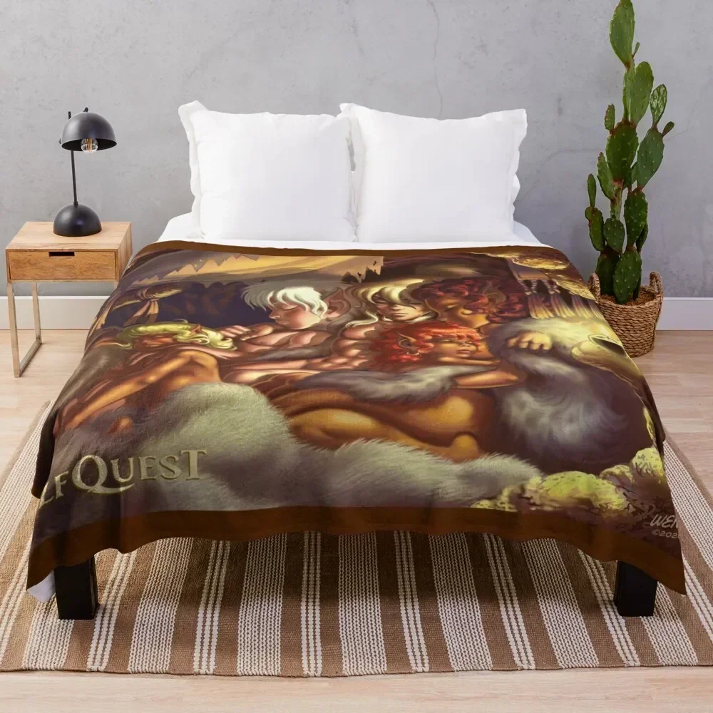 

ElfQuest True Peace Throw Blanket Stylish Warm Blanket for Living Room Bedroom