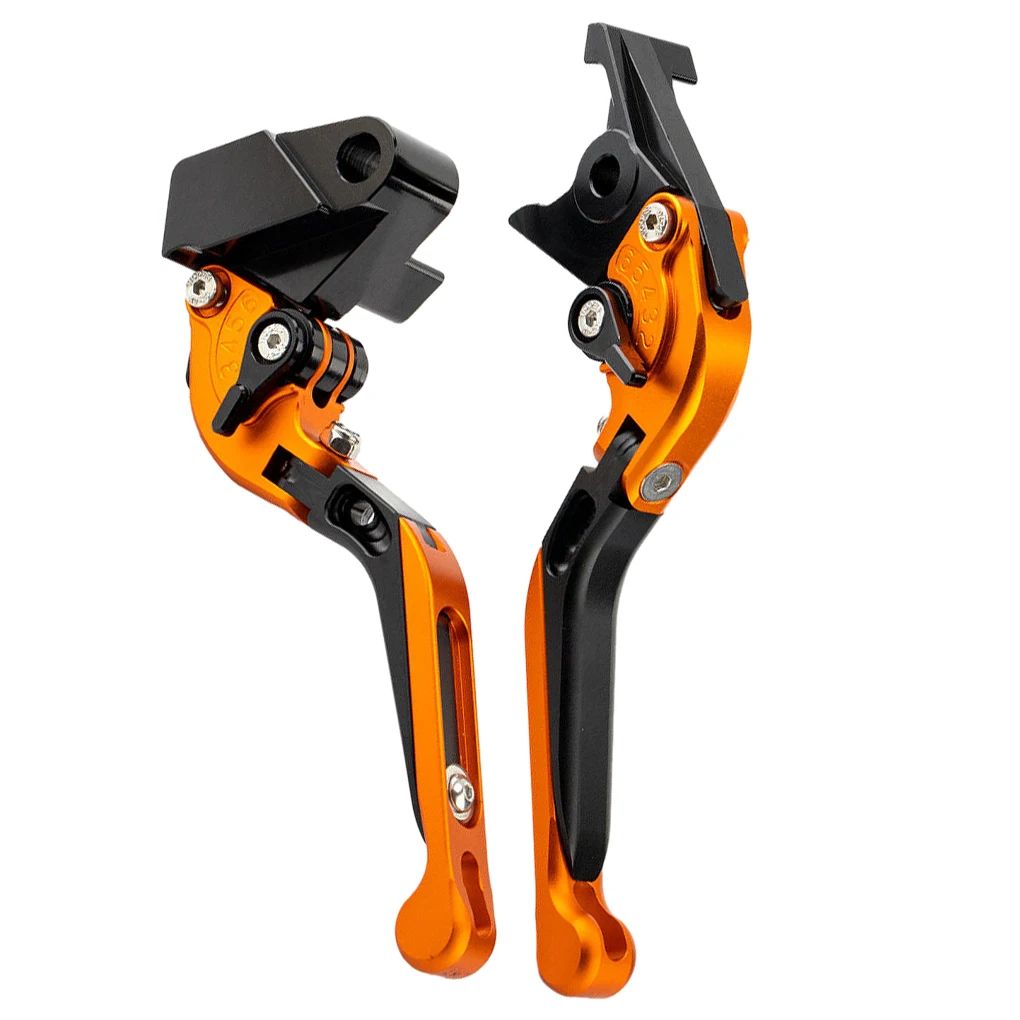 Durable Folding Front Brake Levers For Motorcycle - Easy To Convenient Motorcycle Aluminum Alloy Handle Folding Brake