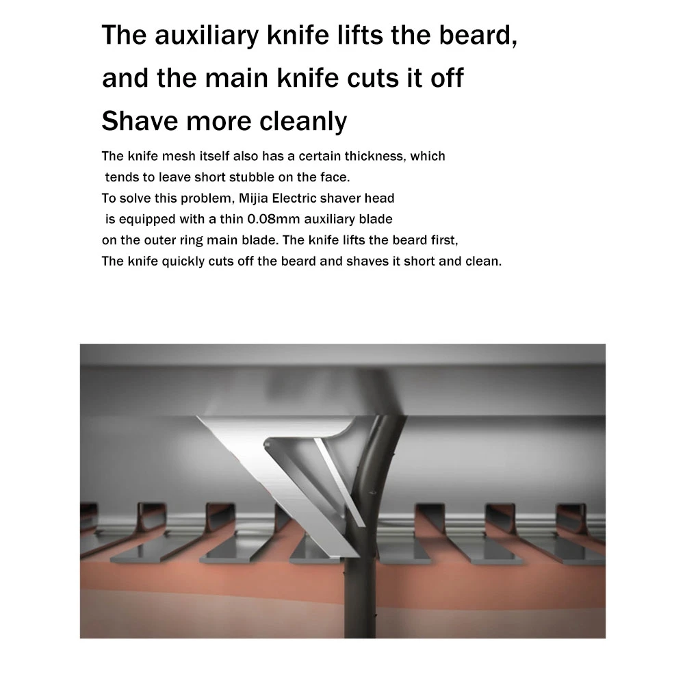 HOT S300 Electric Razor Replacement Cutter Head for Xiaomi Mijia S300 S500 S500C Electric Razor Cutter Head