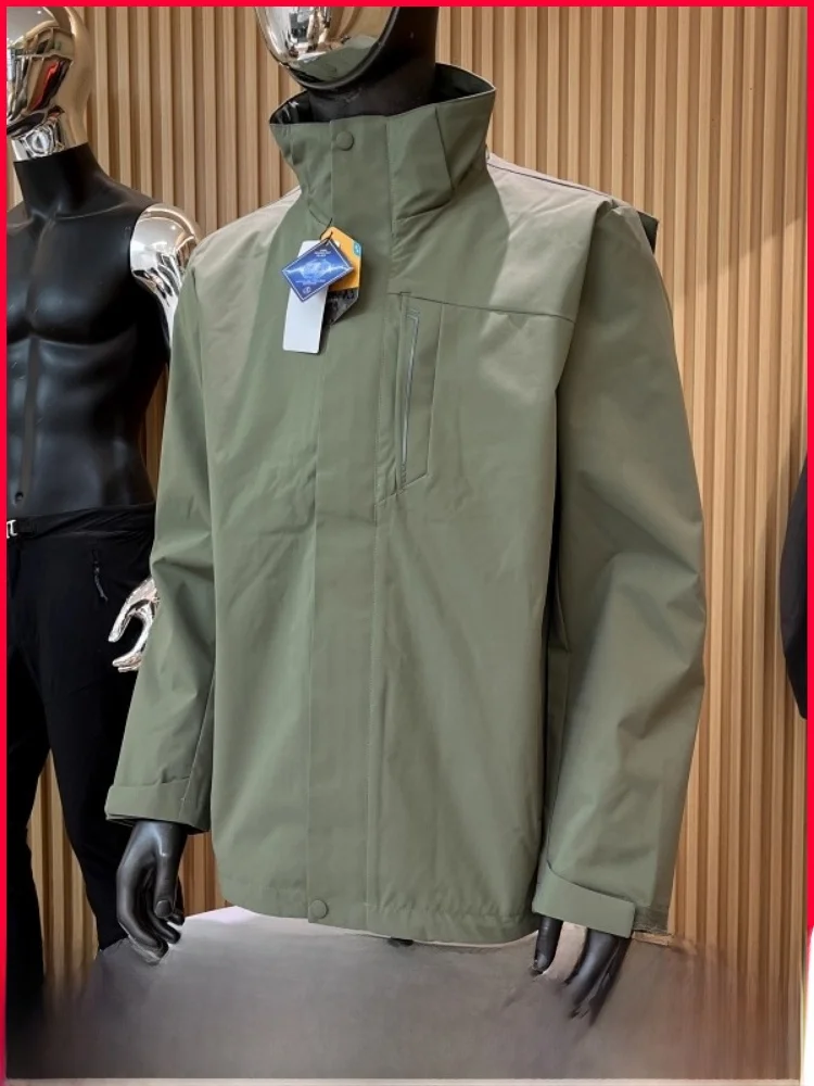 

Outdoor Tee-in-One Detachable down Inner Men's Jaet Couple's Autumn Winter Travel Cold Resistance Outerwear Coat