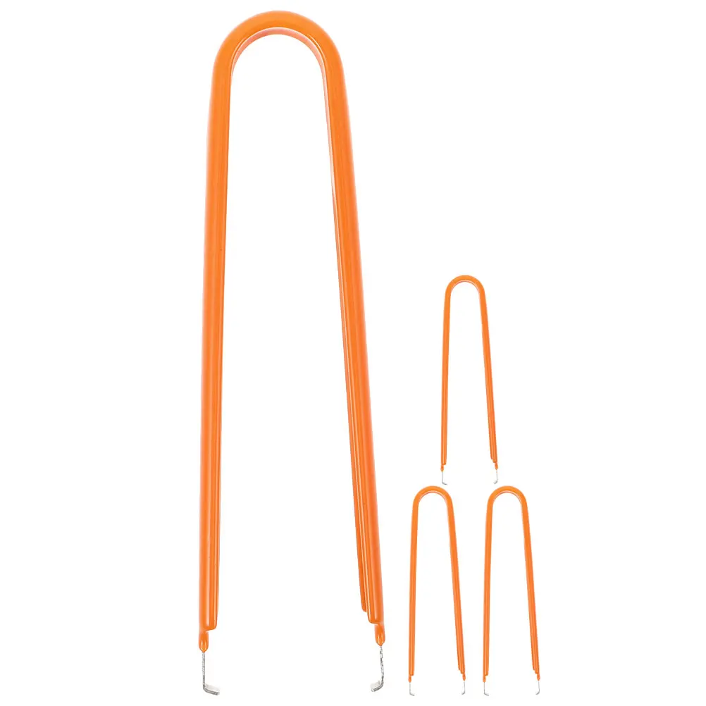 

4 Pcs Tweezers Car Windshield Removal Tool Fuse Gripper Pliers Pvc Pull-out Handling Auto Puller Clips Pulling