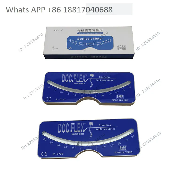 Scoliosis measuring ruler  Scoliosis assessment ruler and scoliosis screening ruler