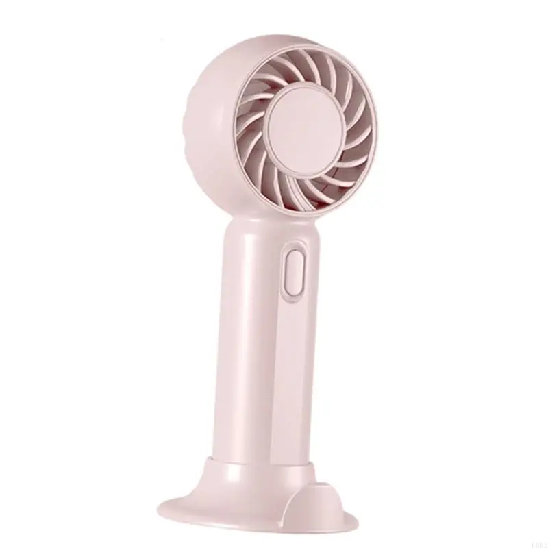 L8RE USB Quạt thu nhỏ có thể sạc lại với quạt cầm tay động động cơ mạnh mẽ cho sự kiện du lịch và sự kiện ngoài trời