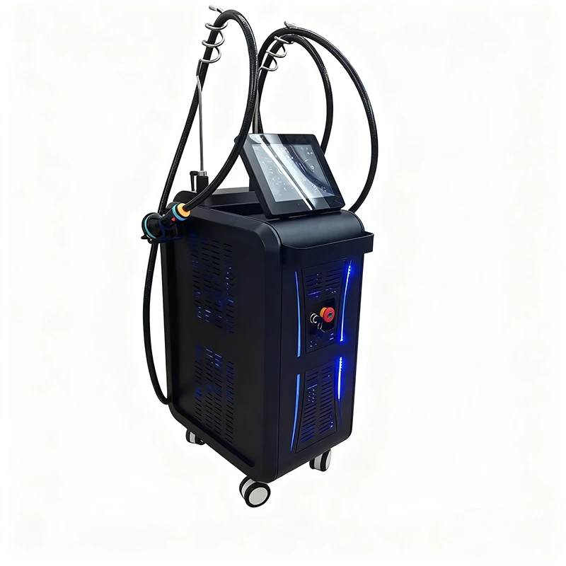 المهنية غير الغازية 3 في 1 آلة التخسيس تدليك الميكروويف الجليد لإزالة علامات التمدد شد الجلد تخفيض الدهون