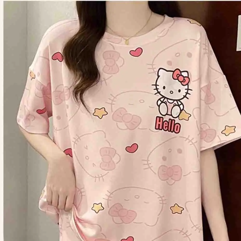 Sanrio Hello Kitty Schlafanzug 2-tlg. Sommer - usage example