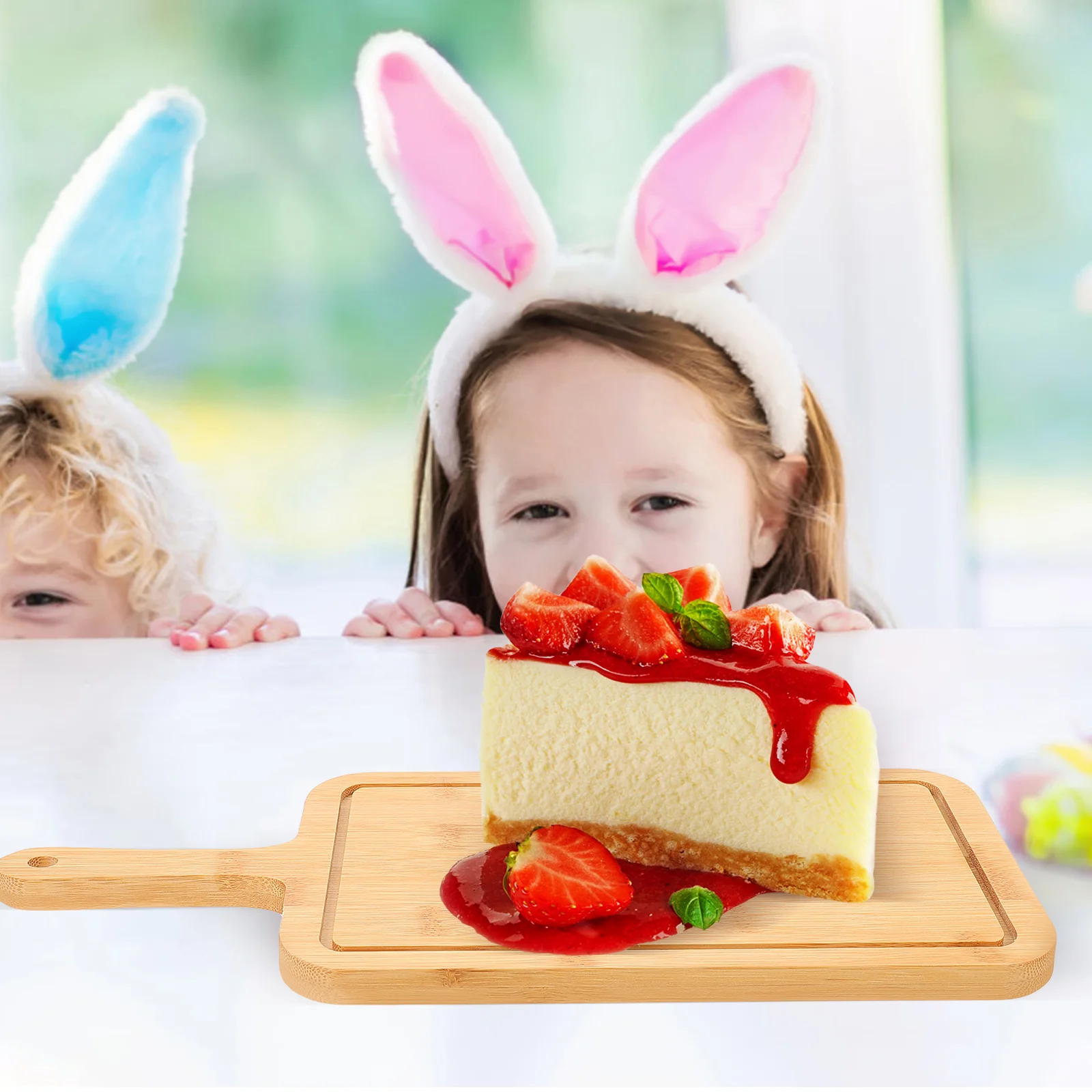 

Multi-Function Pizza Board Kitchen Serving Tray Wood Cutting Board For Bread Cheese Fruits Household Steak Accessories