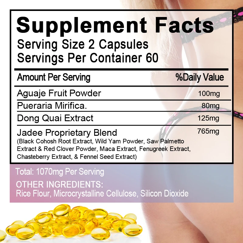 Big Butt Capsules Butt Enhancement Make The Ass Bigger Adds Natural Curves Increases Fullness & Size