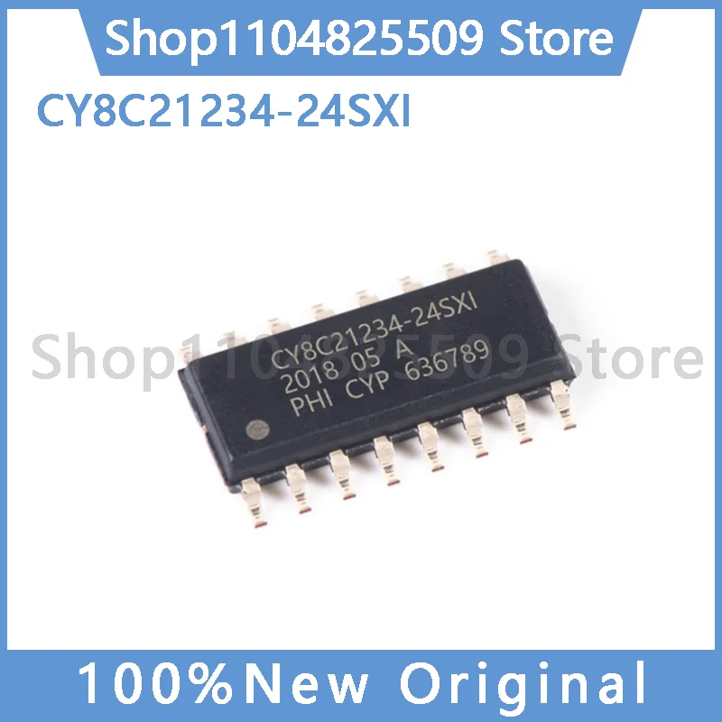 1pcs 100% Original New  CY8C21234-24SXI MCU Single chip microcomputer chip SOP16