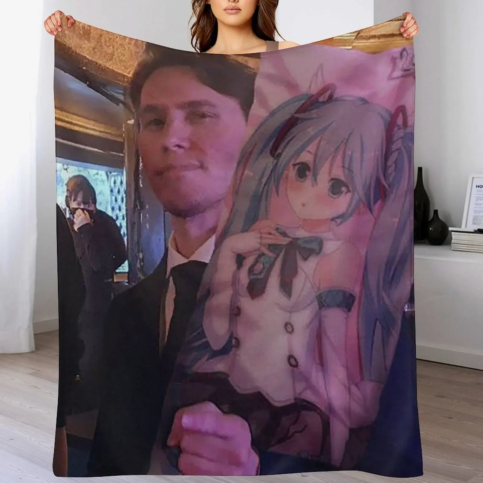 

jermiku. Throw Blanket Plush Flannel Furrys bed plaid Blankets