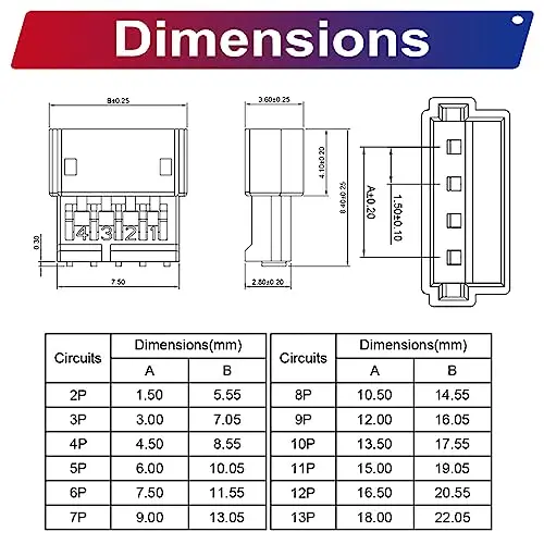 Imagem -05 - Conector Masculino e Feminino Micro Pitch Zh1.5 Jst 1.5 mm Jst-zh 1.5 10 Pin Housing Ks-zh-mf