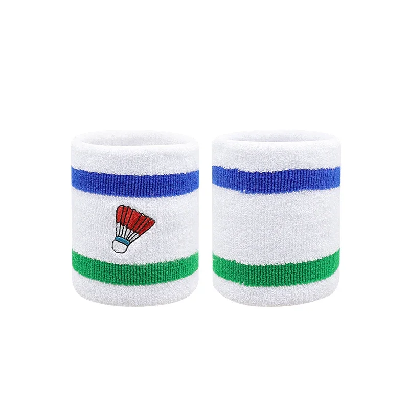 2Pc Cotton Badminton Wrist Guard Men Women Kids Sport Sweat Band Wrist Protector Gym Yoga Running Safety Wrist Support Unisex