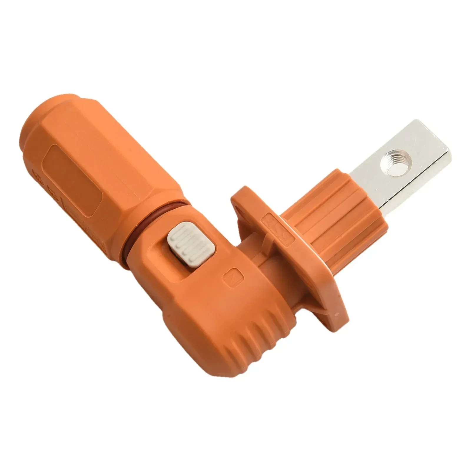 Energy Storage Power Connector -40℃~125℃ 3000V AC Energy Storage Connector IP67 Silver-plated Copper Terminal Elbow Practical