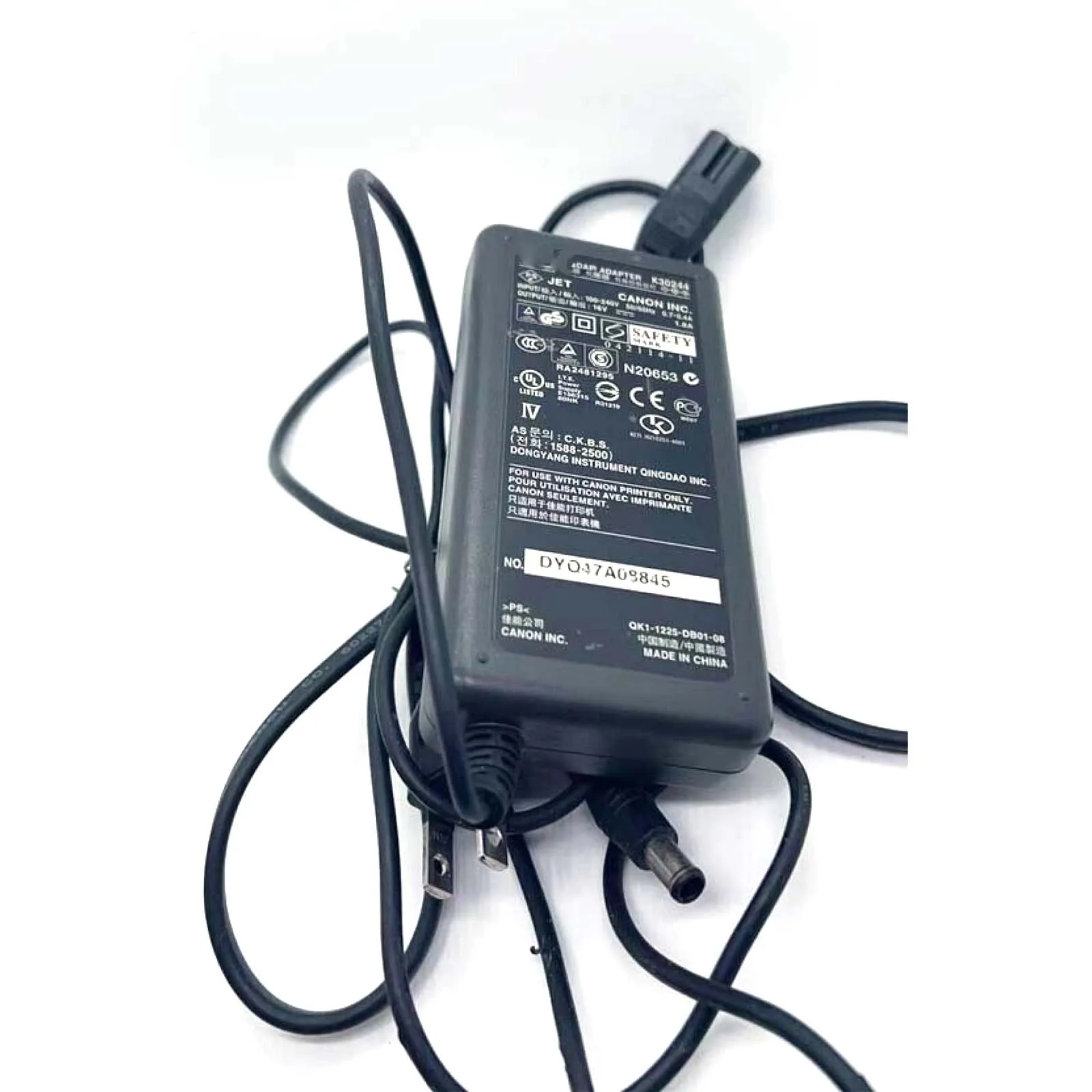 Power Adapter Input 100-240V Output 16V K30244 Fits For Cannon Printer Parts