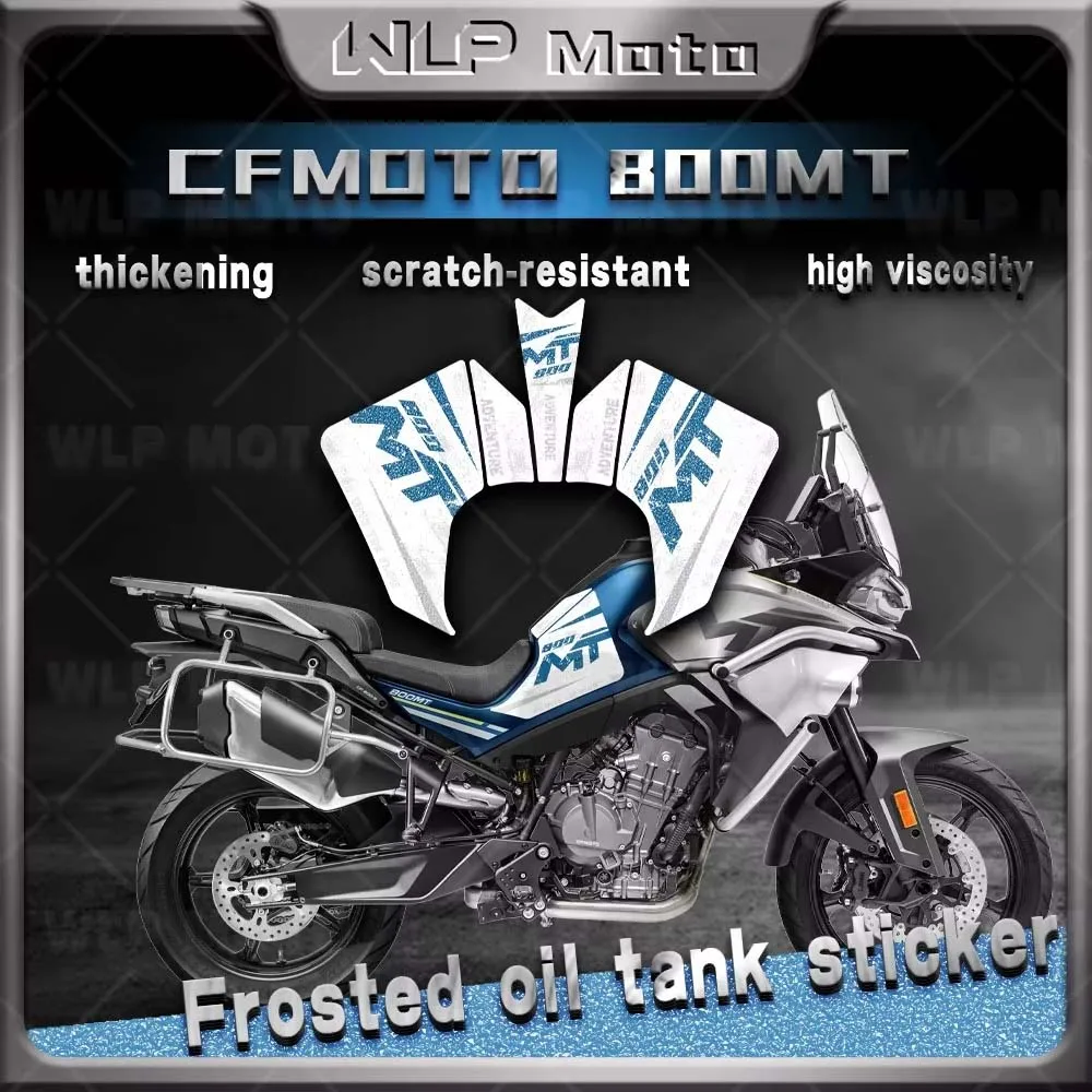 

Аксессуары для мотоциклов cfmoto 800mt 800 MT Touring Adventure наклейки боковой резервуар Защитная матовая наклейка 2022 2023 2024