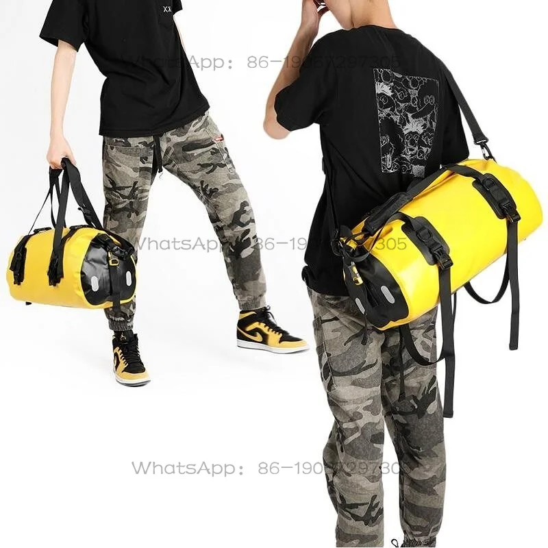 Fully Waterproof Multifunctional Bicycle Rear Shelf Camel Bag Fitness Bag Outdoor Travel Bag