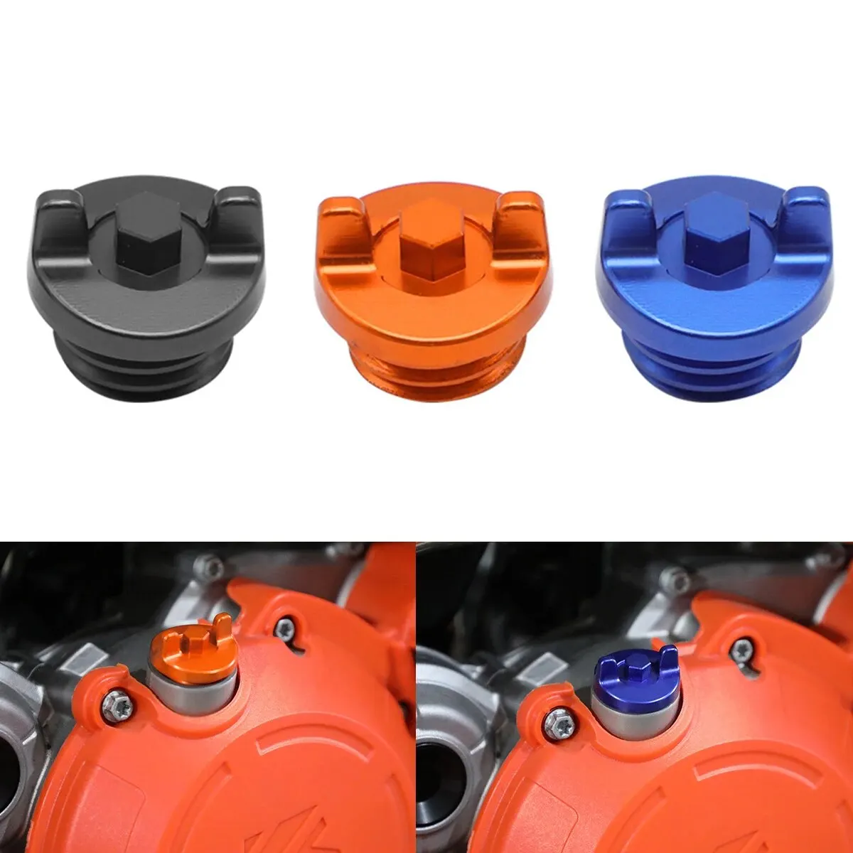 

Крышка для наполнителя двигателя CNC для KTM XC XCF XCW XCF-W SixDays SX SXF EXC XC-W 125 250 350 450 500-2004 2021