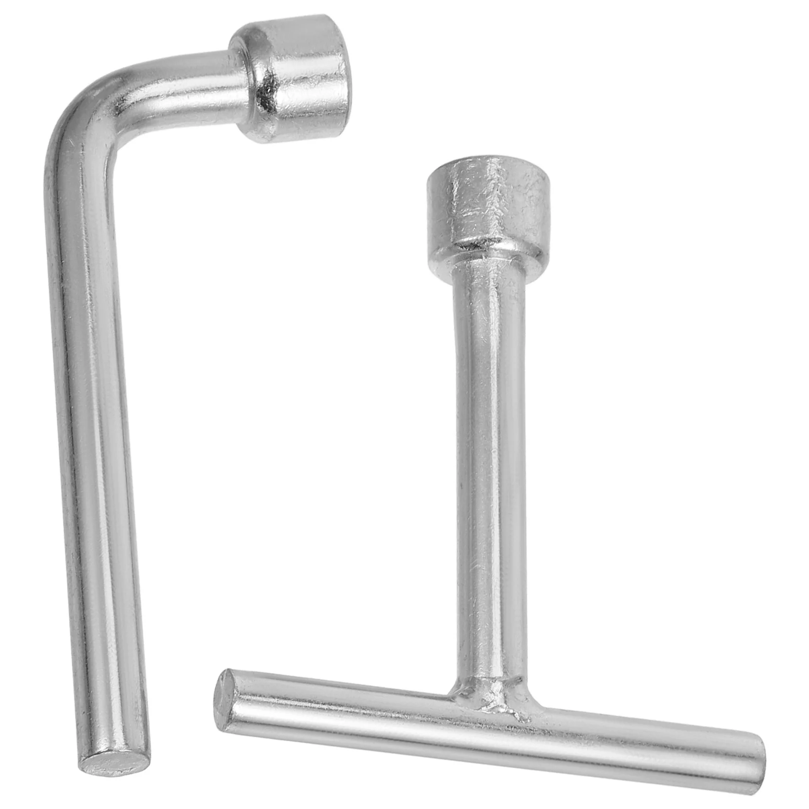 

2Pcs Stainless Steel Triangular Socket Key Heavy Duty Elevator Water Meter Electric Cabinet Panel Control Cabinet Spanner Key