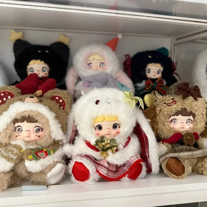 

Предпродажа, новинка, Nommi, чудесная плюшевая слепая коробка в канун Рождества, модная игра, милые виниловые куклы, украшения, сюрприз для девочек в качестве подарков ﻿