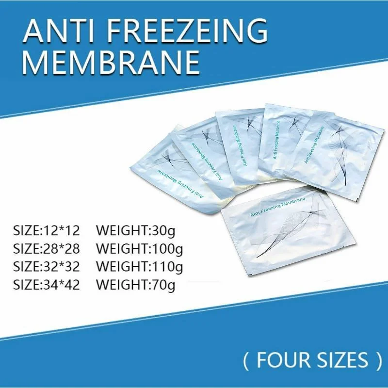 2024 Antifreeze For Cryo Machine Freeze Fat Anti Cooling Gel Pad Membrane Cryotherapy Freezing Cool Treatment Free