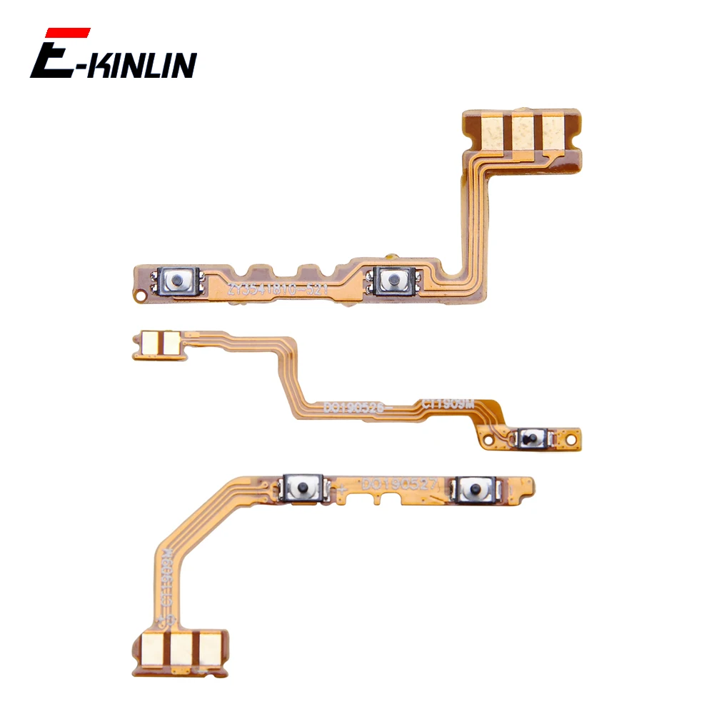 Mute Switch Power Key Ribbon Repair Part For OPPO Realme X2 X Lite 3 2 1 Pro ON OFF Volume Button Control Flex Cable