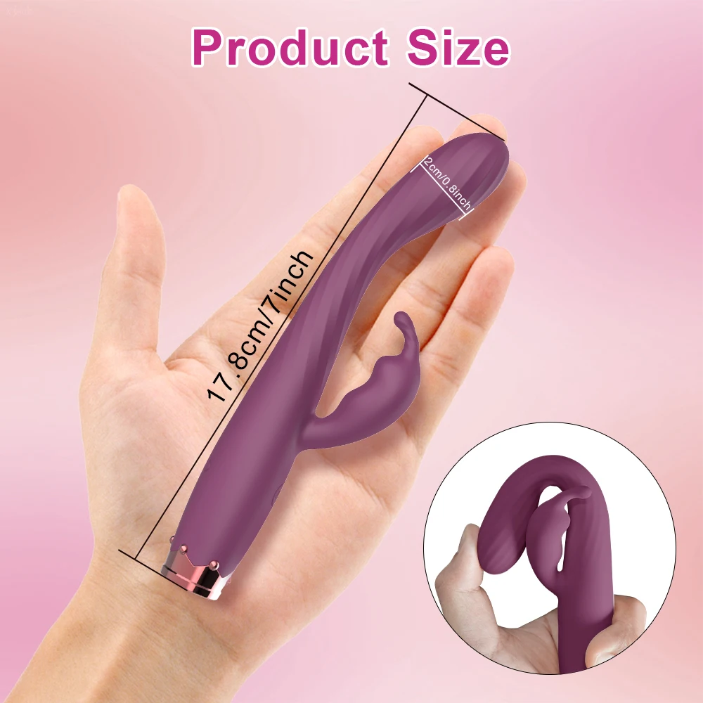 Beginner G-Spot Vibrator for Women Vagina Rabbit Vibrator Clitoris Stimulator Female Masturbator Adult Goods Sex Toy for Women