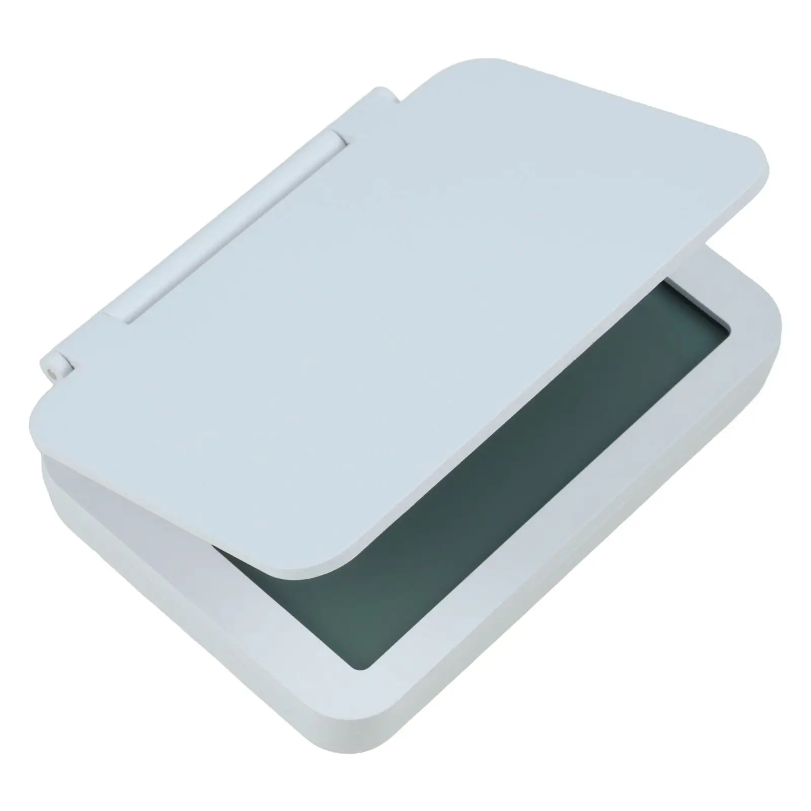 Travel Alarm Clock with Digital Backlight 12/24 Hour Time Calendar Indoor Temperature Display and Weekend Mode