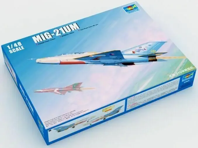 Trumpeter model 02865 1/48 MiG-21UM model kit