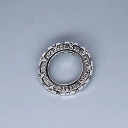 3pcs/Lot Metal Circle Stargate Viking Slavic Charm Pendant for DIY Necklace Handmade Jewelry Making Supplies Wholesale
