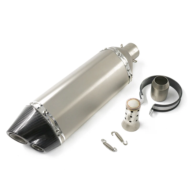 Mt09 Engine Dirt Bikes 500cc Dirtbike Exhaust 600cc Motorcycle Exhaust Carbon Fiber KLR250 KSF50 KSF80 KX125