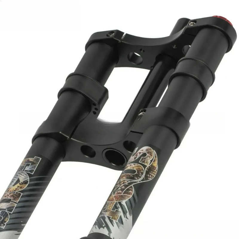 Mountain Bike Inverted Fork Shock Absorber 20x4.0 Tire 135*15mm Barrel Shaft Wide Tire Snow Fork