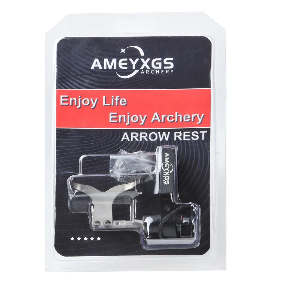 1pc Archery Drop Away Arrow Rest CNC Metal Can Shooting Steel Balls High Speed for Right Hand Compound Bow Arrow Rest Hunting