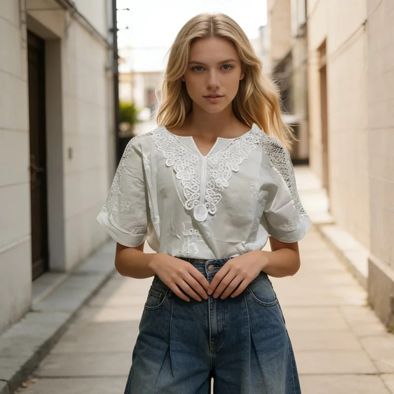 Thumbnail 4 - #39 Latest Womens Plus Size Casual Tops Offers